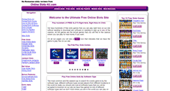 Desktop Screenshot of onlineslots4u.com